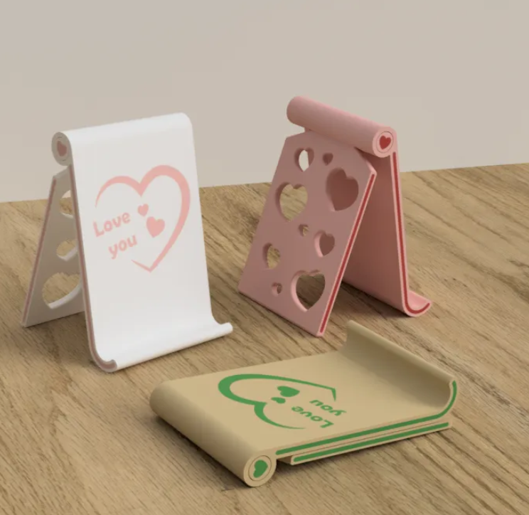 I Love You Phone Stand — 3D printed by Moon Studio 3D